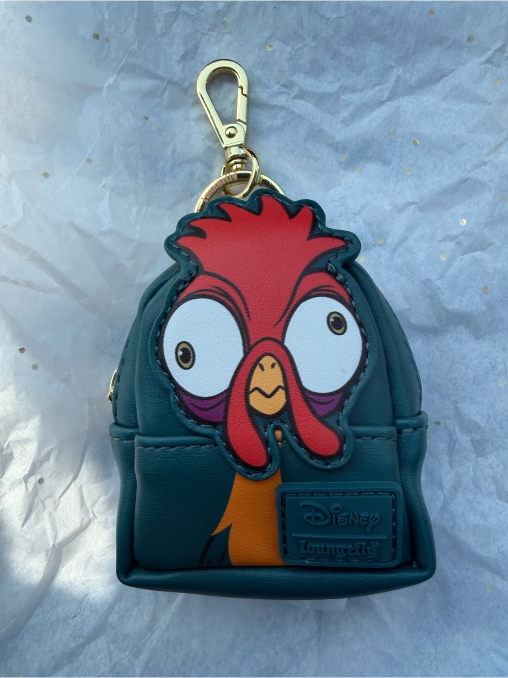 New Loungefly Disney Sidekick Blind Box Mini Backpack Bag Charm Hei Hei.